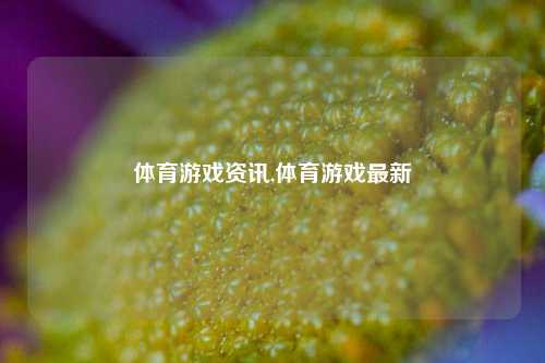 体育游戏资讯,体育游戏最新