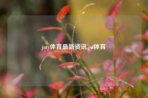 jnty体育最新资讯,jxf体育