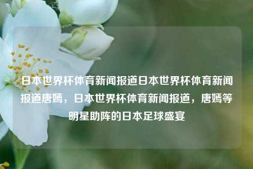 日本世界杯体育新闻报道日本世界杯体育新闻报道唐嫣，日本世界杯体育新闻报道，唐嫣等明星助阵的日本足球盛宴