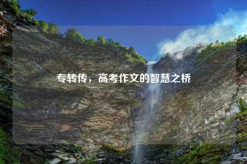 专转传，高考作文的智慧之桥